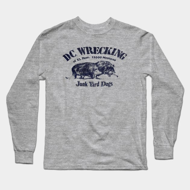 Vintage junk yard dogs Long Sleeve T-Shirt by SUNBOAS